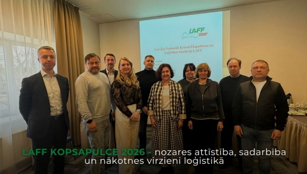 LAFF kopsapulce 2026 - nozares attīstība, sadarbība un nākotnes virzieni loģistikā